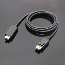 Super Long 1.8 Meters Display Port DP Male to HDMI Cable Adapter Converter Cable 4K Laptop PC HD TV Converter 2024 - buy cheap