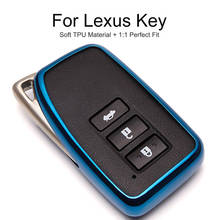 Защитный чехол для автомобильного ключа из ТПУ чехол для Lexus IS250 NX CT200h GS GS300 LX570 ES350 RX330 RX 300 IS200 аксессуары для брелока 2024 - купить недорого