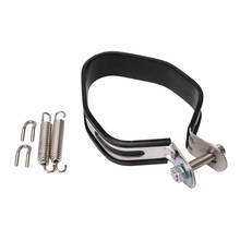 Clip de abrazadera de escape de silenciador de motocicleta de acero inoxidable resistente, 85-100mm 2024 - compra barato