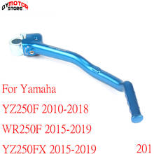 Palanca de arranque CNC de alta calidad para motocicleta, Pedal de arranque forjado para Yamaha YZ250F 10-18 WR250F 15-19, todoterreno 2024 - compra barato