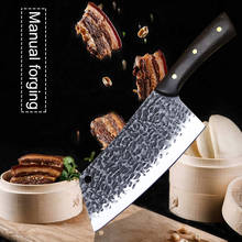 PEGASI-cuchillo de cocina de forjado a mano, utensilio familiar para cortar carne, especial para chef, duradero y afilado 2024 - compra barato