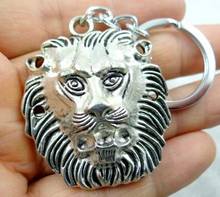 1Pcs wholesale Alloy key Lion head carving key chain car pendant Accessories key chain free shipping p483 2024 - buy cheap