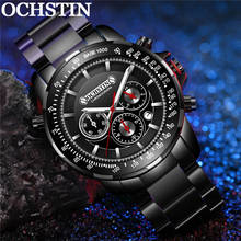 OCHSTIN Fashion Man WristWatch Chronograph Auto Date Sport Men Watch Military Top Brand Luxury Stainless Steel Male Clock 6125 2024 - buy cheap