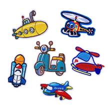 New arrival 10 pcs Embroidered patches iron on Jeans coat tshirt bag shoe hat Motif emblem accessory diy 2024 - buy cheap