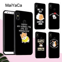 Funny Cute Animal Guinea Pig For Xiaomi Redmi Note 11 10 9 8 Pro 10S 9A 9T Mi 11 Lite 11T POCO X3 Pro GT M3 M4 F3 Case 2024 - buy cheap