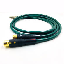 Cable de Audio Hifi FURUTECH OCC XLR de alta gama XLR a RCA macho, Cable de Audio de 3 pines 2 XLR a 2RCA 2024 - compra barato