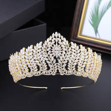 EYER European CZ Zircon Wedding Cubic Zirconia Tiaras and Crowns Princess Headpiece Prom Party Sweet  Bridal Hair Accessories 2024 - buy cheap