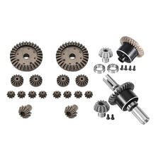 Durable Use for WLtoys 12428 1/12 Front Differential Gears Set Front/Rear Differential Upgrades Car RC Toys Model Spare Parts 2024 - buy cheap