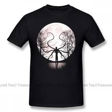 Camiseta de Slenderman para hombre, camisa de manga corta con estampado de Always Watches NO EYES, informal, divertida, de gran tamaño 2024 - compra barato