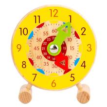Reloj Digital de madera para niños, juguete educativo cognitivo para aprendizaje temprano, regalo de cumpleaños 2024 - compra barato