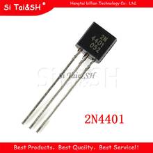 50PCS 2N4401 TO-92 Bipolar Transistors - BJT NPN  new and original IC 2024 - buy cheap