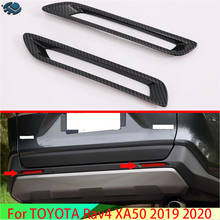 For TOYOTA Rav4 (XA50) 2019 2020 Decorate Accessories Rear Fog Light Lamp Cover Trim Bezel Frame Styling Garnish 2024 - buy cheap