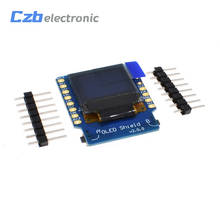 OLED Shield Display V2.0 For Wemos D1 Mini 0.66" Inch 64X48 IIC I2C Two Button Module 2024 - buy cheap