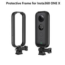Estrutura de proteção abs para insta360 one x, caixa de proteção da câmera, montagem do adaptador e parafuso 2024 - compre barato