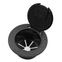 5.2" RV - Camper Electric Black Power Cord Cable Hatch Round Cable Hatch 2024 - buy cheap