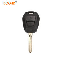 5pcs/lot Remote Car Key Shell Case for Isuzu D-Max Replacement Blank 2 Buttons Car Key Case with logo TOY43 Blade Key Fob Cover 2024 - buy cheap