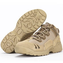 PAVEHAWK Hiking Tactical Shoes Men's Combat Desert Boots Outdoor Sport Trekking Mountain Sneakers Uniform Leather Military Boots 2024 - buy cheap