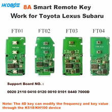 Lonsdor Smart PCB FT01-0020 FT01-2110 FT02-0410 FT03-0120 FT08-0440 312/433MHz Smart PCB for Toyota/Lexus 8A Chip K518 Key Board 2024 - buy cheap