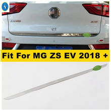 Rear Trunk Lid Cover Tailgate Trim Door Handle Molding Boot Garnish Bezel Strip Cover Fit For MG ZS EV 2018 - 2022 Accessories 2024 - buy cheap