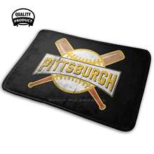 Baseball Team Love Sport Funny Gifts Soft House Family Anti-Slip Mat Rug Carpet Pittsburgh Pirate Fans Pirates Pittsburgh 2024 - buy cheap