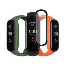 3D Protective Glass for Xiaomi mi band 4 5 film for Xiaomi Huami band 5 Smart Watchband Soft Screen Protector Film For mi band 4 2024 - buy cheap