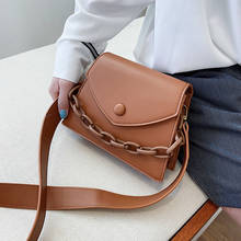 Модные сумки через плечо с цепочками для женщин 2020 летняя маленькая сумка через плечо женские вечерние сумочки-клатчи женские кожаные сумки-мессенджеры 2024 - купить недорого