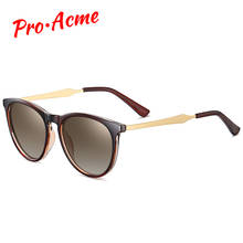 Pro Acme Round Polarized Sunglasses Men TR90 Frames Black Sun Glasses Shades for Women Eyewear lunette de soleil femme PC1509 2024 - buy cheap