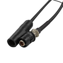 Car Black Male To Female Radio Stereo Antenna Adapter Extension Cable 21Cm Long Rated Voltage12V 2024 - buy cheap