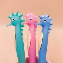3pcs/set Cartoons Silica Gel Gel Pen Cute Hippocampus Animal Black Ink 0.5mm Neutral Pen Kawaii Korean Stationery Kids Gifts 2024 - buy cheap