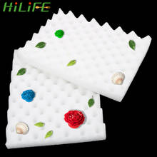 HILIFE, 2 unids/lote, herramientas para pasteles, Fondant, Sugarcraft, herramientas para pasteles, molde para pasteles, esponja para moldear, estera, utensilios de cocina, almohadillas de secado de espuma de bricolaje 2024 - compra barato