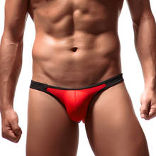 Sexy briefs low-waist man underwear 8 color cool penis pouch slip men innerwear gay underpants ice silk male Bikini 2024 - buy cheap