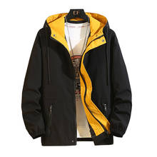 New Men Cargo Bomber Jackets and Coats Plus Size Mens Jackets Fashion Hip Hop Windbreaker Casual Loose Hooded Outwear Streetwear 2024 - buy cheap