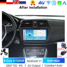 Navitree android 10.0 ram 6gb ips 9 Polegada rádio de navegação gps do carro para suzuki s-cross sx4 2014 2015 2016 2017 multimídia player 2024 - compre barato