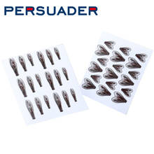 Persuader 36pcs set pre-cut realistic fly tying wings adult stonefly&caddis flexible poly wings trout lure fly tying materials 2024 - купить недорого