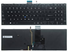 Новая Оригинальная клавиатура для ноутбука с американской раскладкой для Toshiba A50-C Satellite-pro Z50-C с подсветкой 2024 - купить недорого