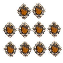 Set of 10 Vintage Retro Beads Flatback Embellishments Crafts Decoration DIY Jewelry 2024 - buy cheap