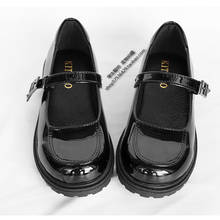 Униформа обувь школьная Униформа обувь Uwabaki JK Lolita туфли горничной косплей ретро 2024 - купить недорого