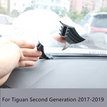 Для Tiguan второго поколения 2017-2019 уплотнительная лента Передняя передача инструмент Звукоизоляционная полоса зазор пылезащитный автомобильный Стайлинг 2024 - купить недорого