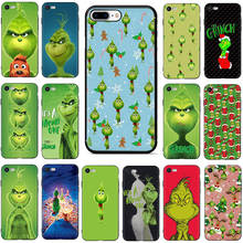 Зеленый Grinch Мягкий ТПУ силиконовый чехол для телефона для iphone 6 6s 7 8 plus X XR XS Max 2024 - купить недорого