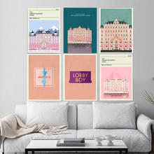 Home Decor Nordic Wall Art Painting Grand Budapest Hotel Vintage Classic Movie HD Print Posters Modular Picture Canvas Bedroom 2024 - buy cheap