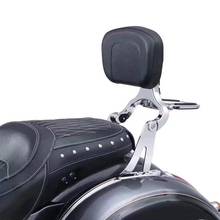 Универсальная мотоциклетная спинка для водителя ackrest для Harley Dyna Softail breaker Sportster XL 883 Touring Road King 2024 - купить недорого