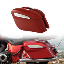 Alforja dura para motocicleta, bolsas de sillín para Indian Roadmaster Dark Horse Challenger, RG Chieftain Elite Limited 2024 - compra barato