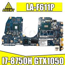 SAMXINNO CAL53 LA-F611P Laptop motherboard For DELL G3 15-3579 3579 original mainboard I7-8750H GTX1050 2024 - buy cheap