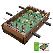 Minijuego de fútbol de mesa de 36x26x6cm, caja empaquetada, portero de bolas y puntuación para adultos y niños, juego de fiesta 2024 - compra barato