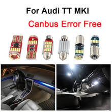 10pcs White Canbus Error Free LED Bulbs Interior Light Package Kit For 1998-2006 Audi TT MKI Map Dome Vanity Mirror License Lamp 2024 - buy cheap