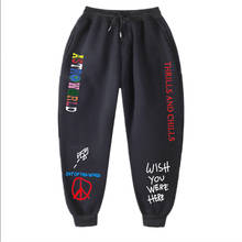 2020 Quality Fleece Trousers TRAVIS SCOTT ASTROWORLD Letter Printed Women Men Jogging Pants Hip Hop Streetwear Men SweatpantS 2024 - buy cheap