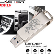 JASTER-unidad flash Mini USB 3,0, pendrive con capacidad Real de 32GB, 64GB, 128GB, 16GB, 8GB 2024 - compra barato