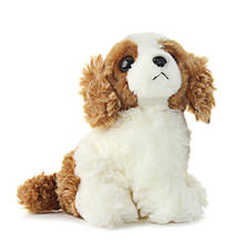 Aurora Puppy Hound Saint Bernard King Charles Spaniel Soft Stuffed Animal Plush Doll Toys Cute Simulation Dog Pets Gifts 2024 - buy cheap
