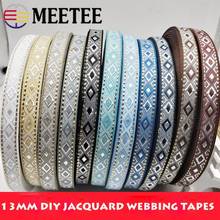 1pc(50yards) 13mm Jacquard Polyester Webbing Tapes Bag Strap Belt Ribbons DIY Clothing Decoration Knapsack Strapping Accessories 2024 - buy cheap