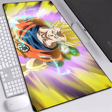 Goku anime mouse pads computador portátil computador pc teclado almofada anti-deslizamento tapete de mesa de borracha natural tamanho grande desktop jogo 2024 - compre barato